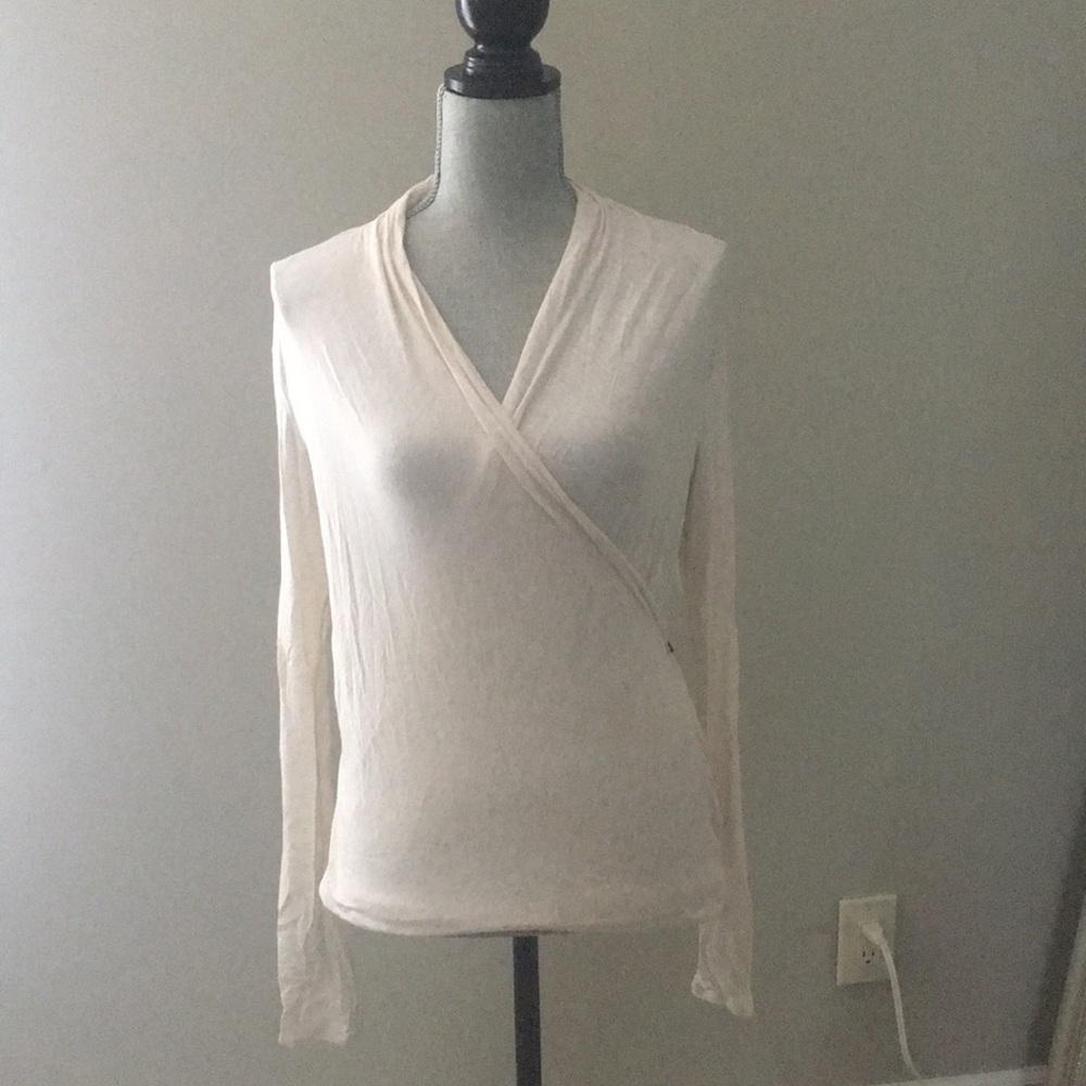 Lululemon yoga wrap top 6
